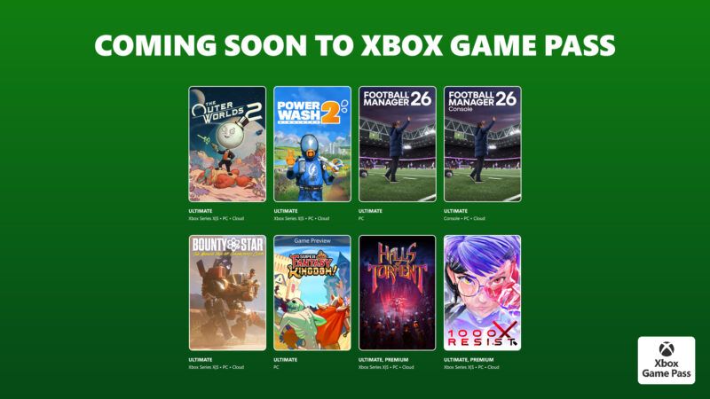 Xbox Game Pass: Weitere Highlights im Oktober
