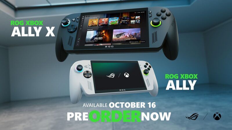 Xbox gibt Vorbestellungen und Preise für ROG Xbox Ally & Ally X Handhelds bekannt