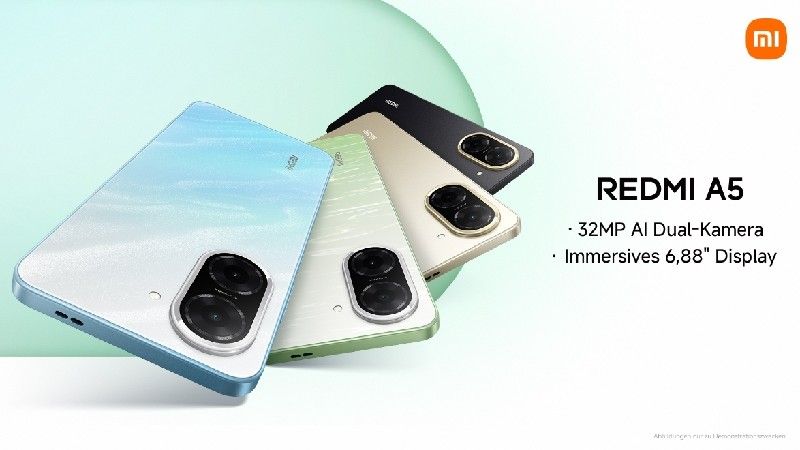 Xiaomi Redmi A5 – Modernes Design mit verschiedenen Farbvarianten
