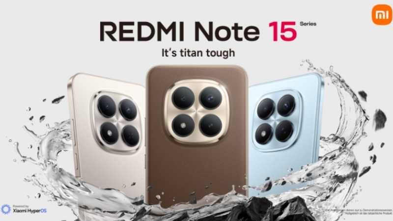 Xiaomi REDMI Note 15 Serie – Bereit für die Herausforderungen des Alltags
