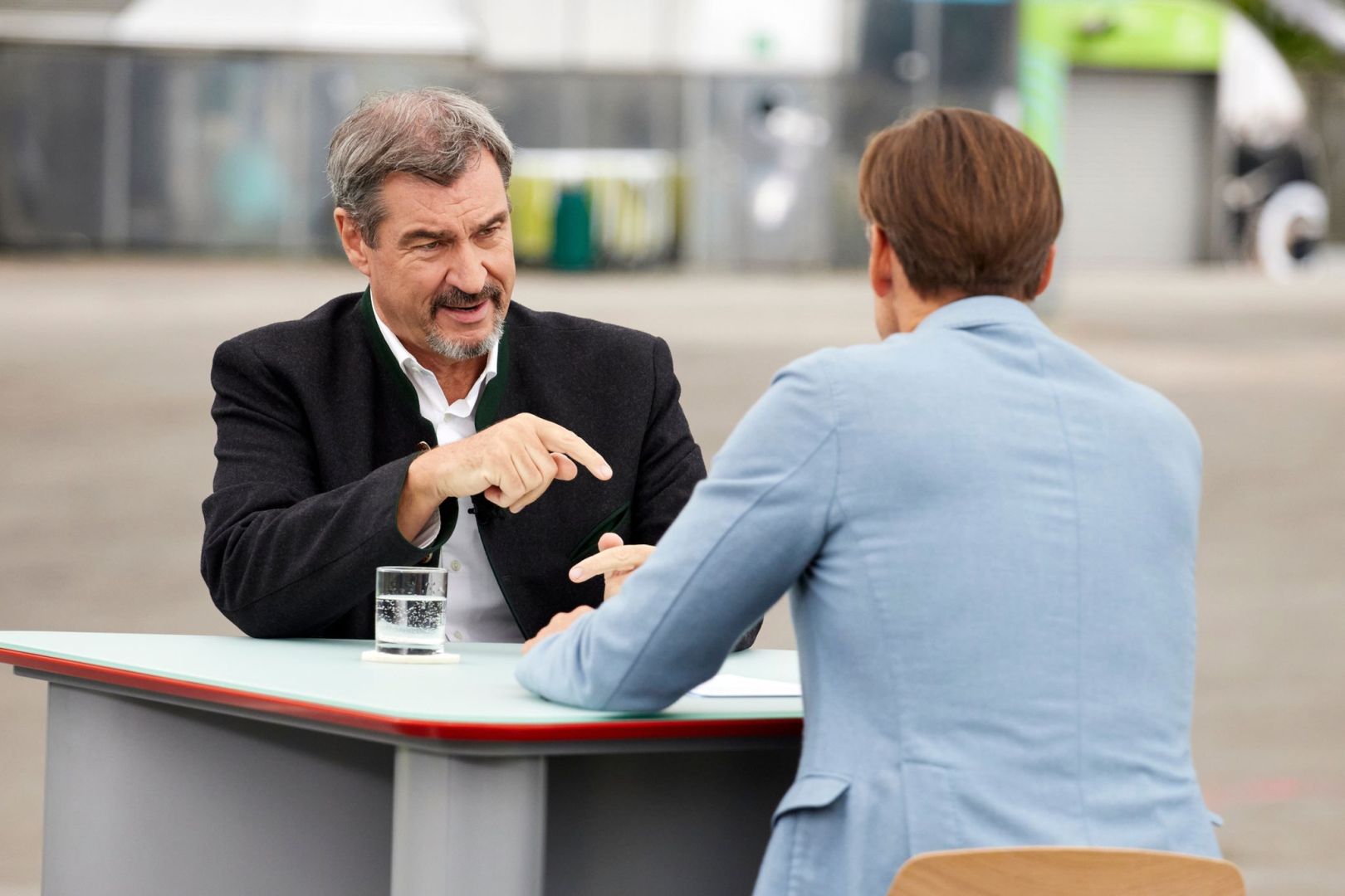 ZDF-Sommerinterview mit dem CSU-Vorsitzenden Söder