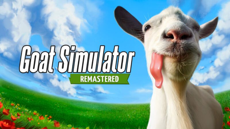 Ziegen im Regal – Goat Simulator: Remastered ab heute im Handel!