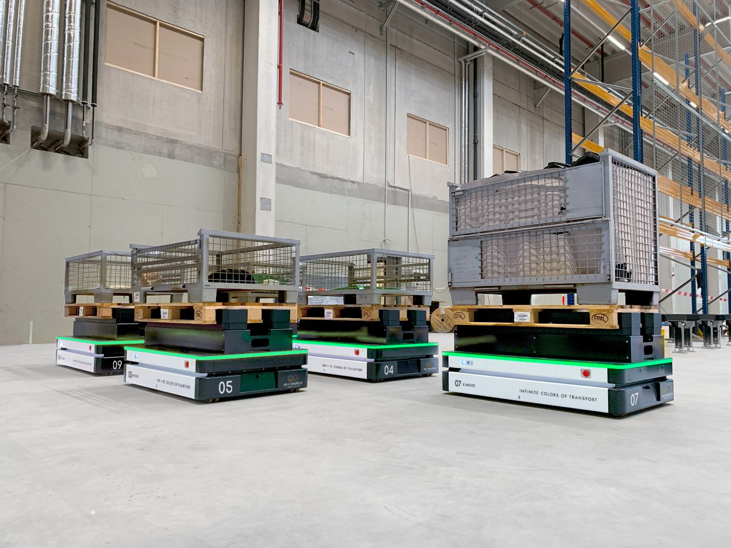 Zukunftsfähige Intralogistik auf engem Raum