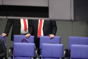 Zwei Bundestagsabgeordnete (Archiv)