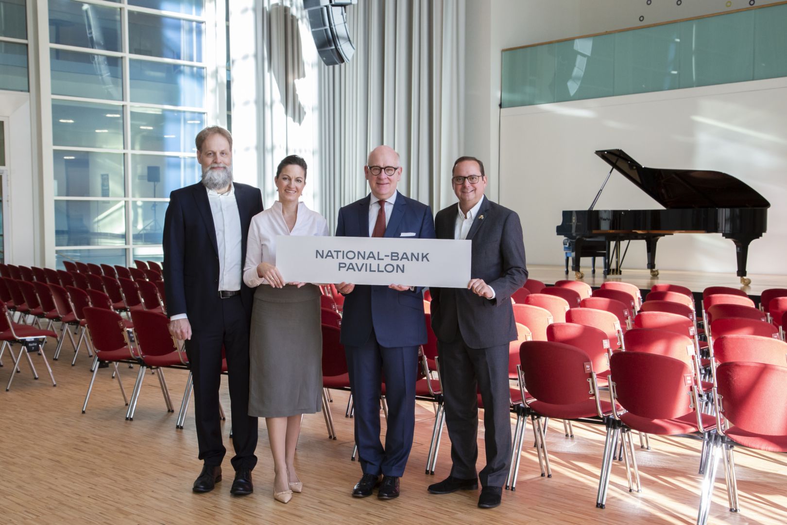 Zweitgrößter Saal der Philharmonie Essen heißt jetzt NATIONAL-BANK Pavillon