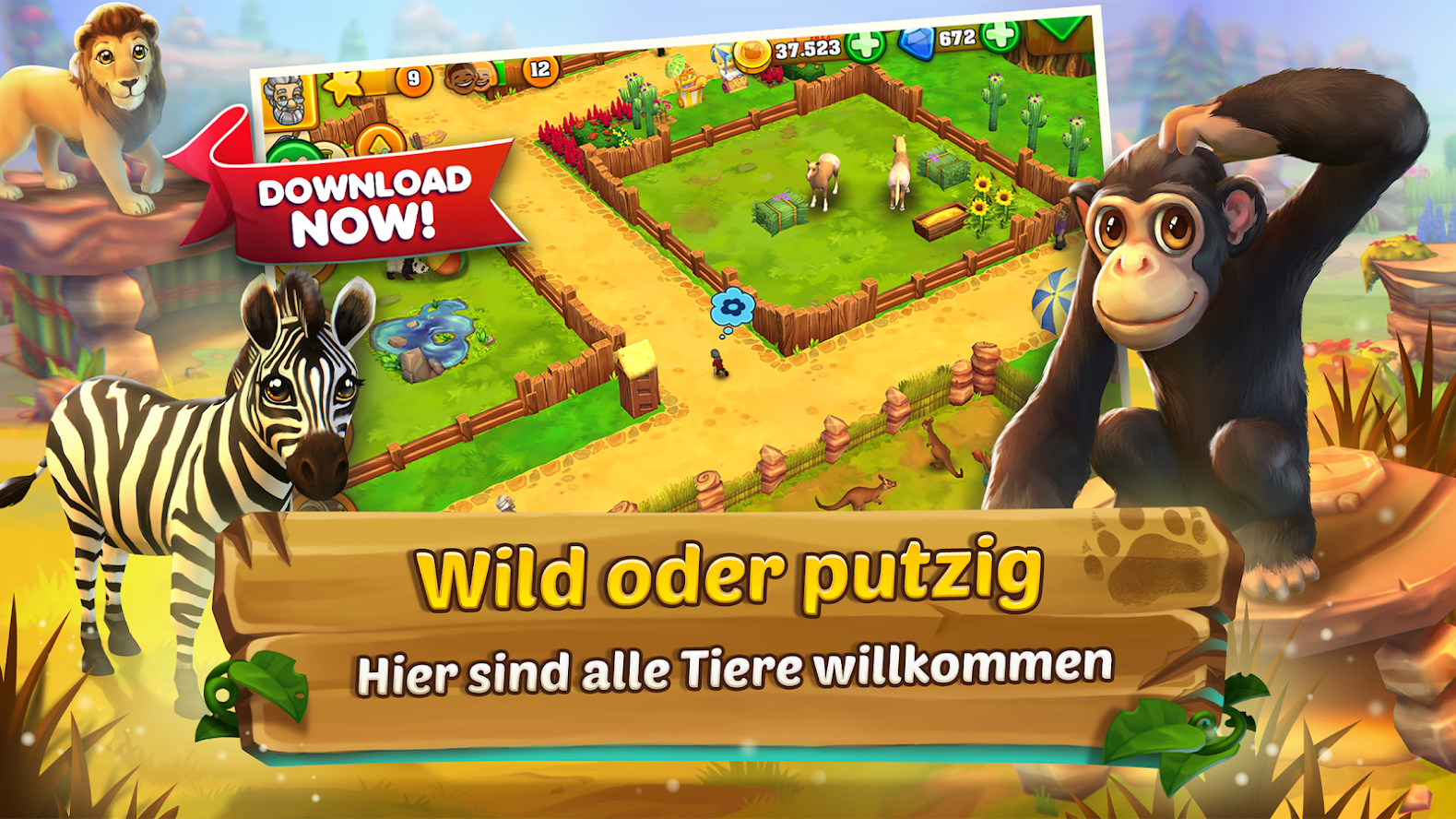 Zoo 2 Animal Park - Browsergames - kostenlos spielen