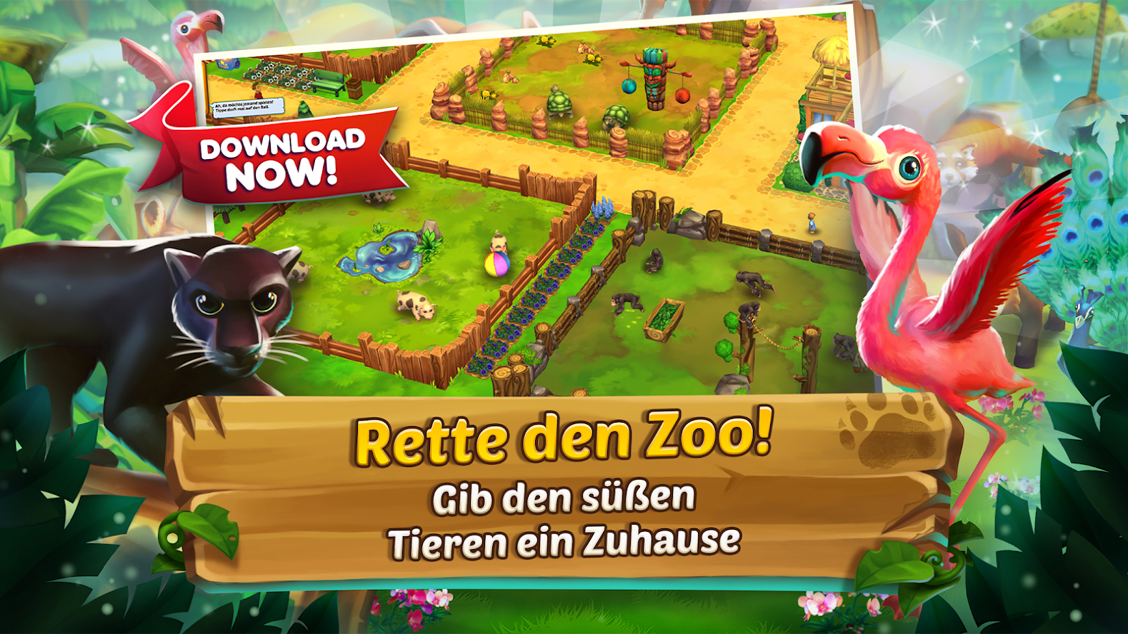 Zoo 2 Animal Park - Browsergames - kostenlos spielen