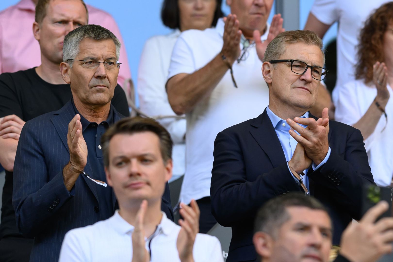  Herbert Hainer (l) und Jan-Christian Dreesen