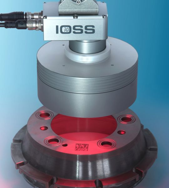 Qualitätsprüfung von direktmarkierten Data Matrix Codes mit dem IOSS