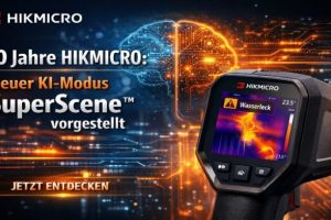 10 Jahre HIKMICRO: Neuer KI-Modus SuperScene vorgestellt