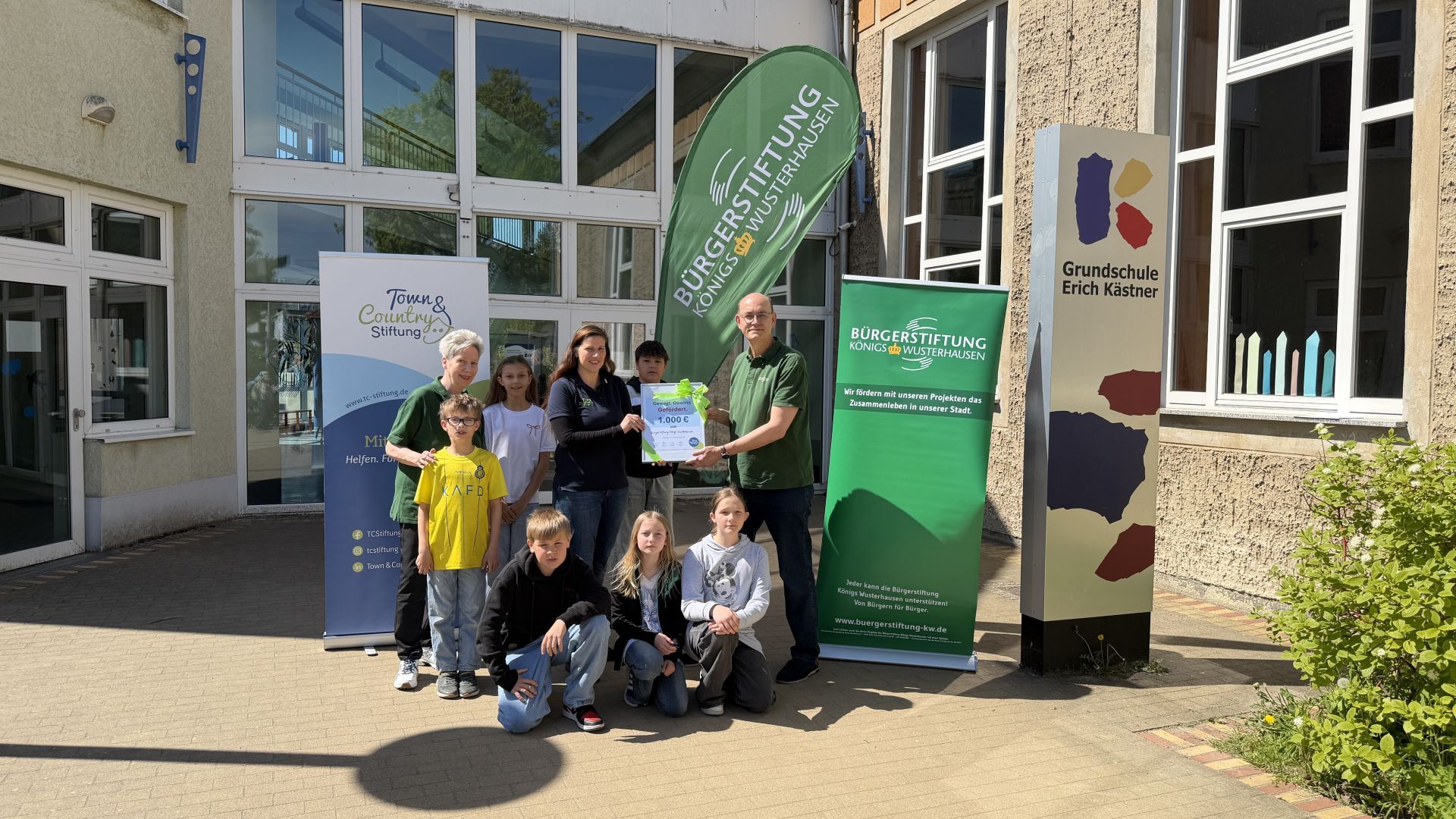 1.000 € Fördersumme für frühe Demokratieförderung