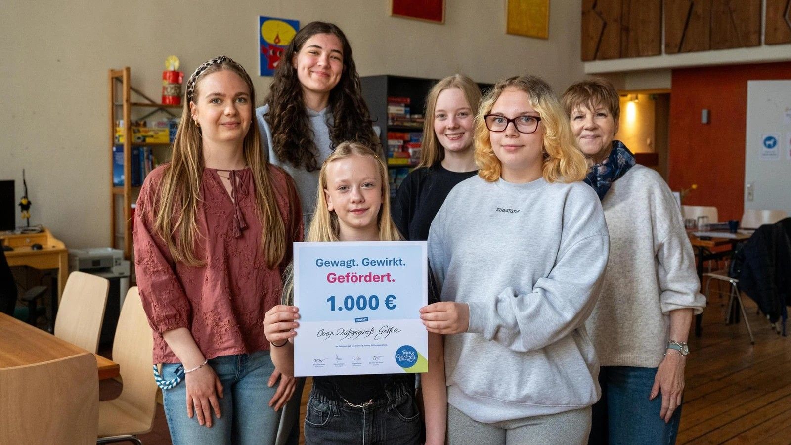 1.000 € für faire Bildungschancen