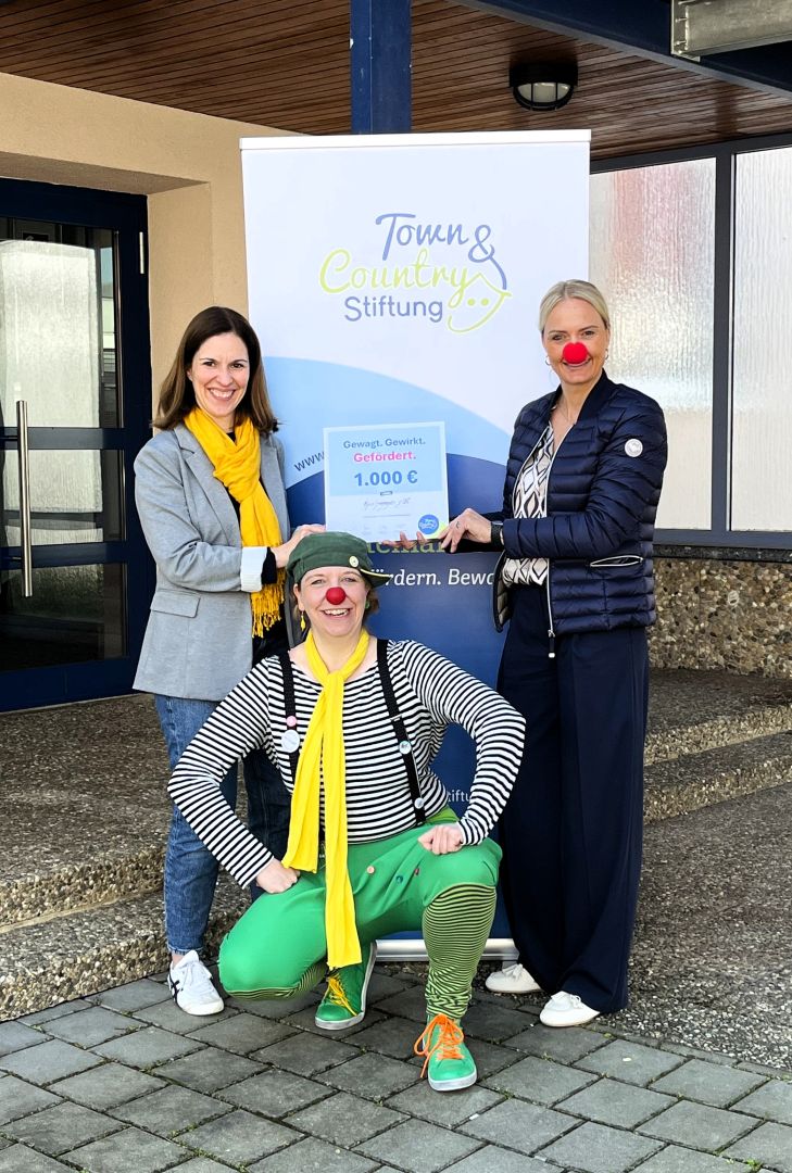 1.000 € für mehr Lachen im Schulalltag