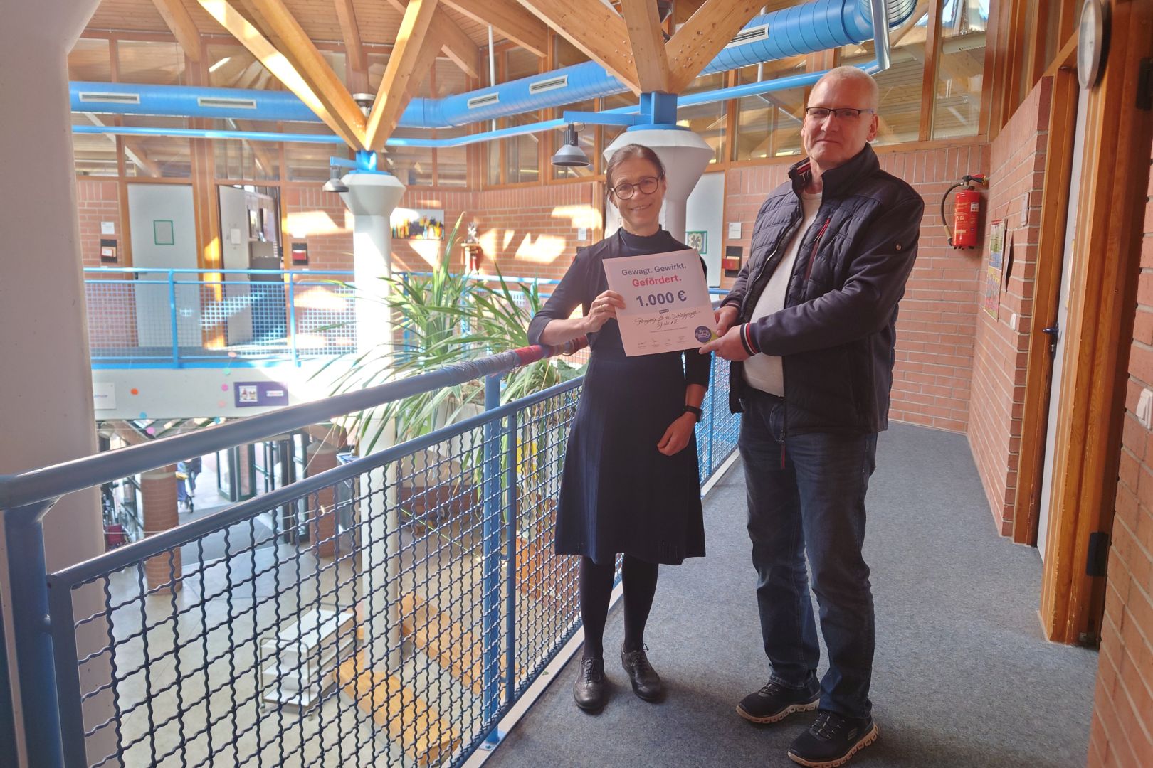 1.000 € für pferdegestützte Therapie