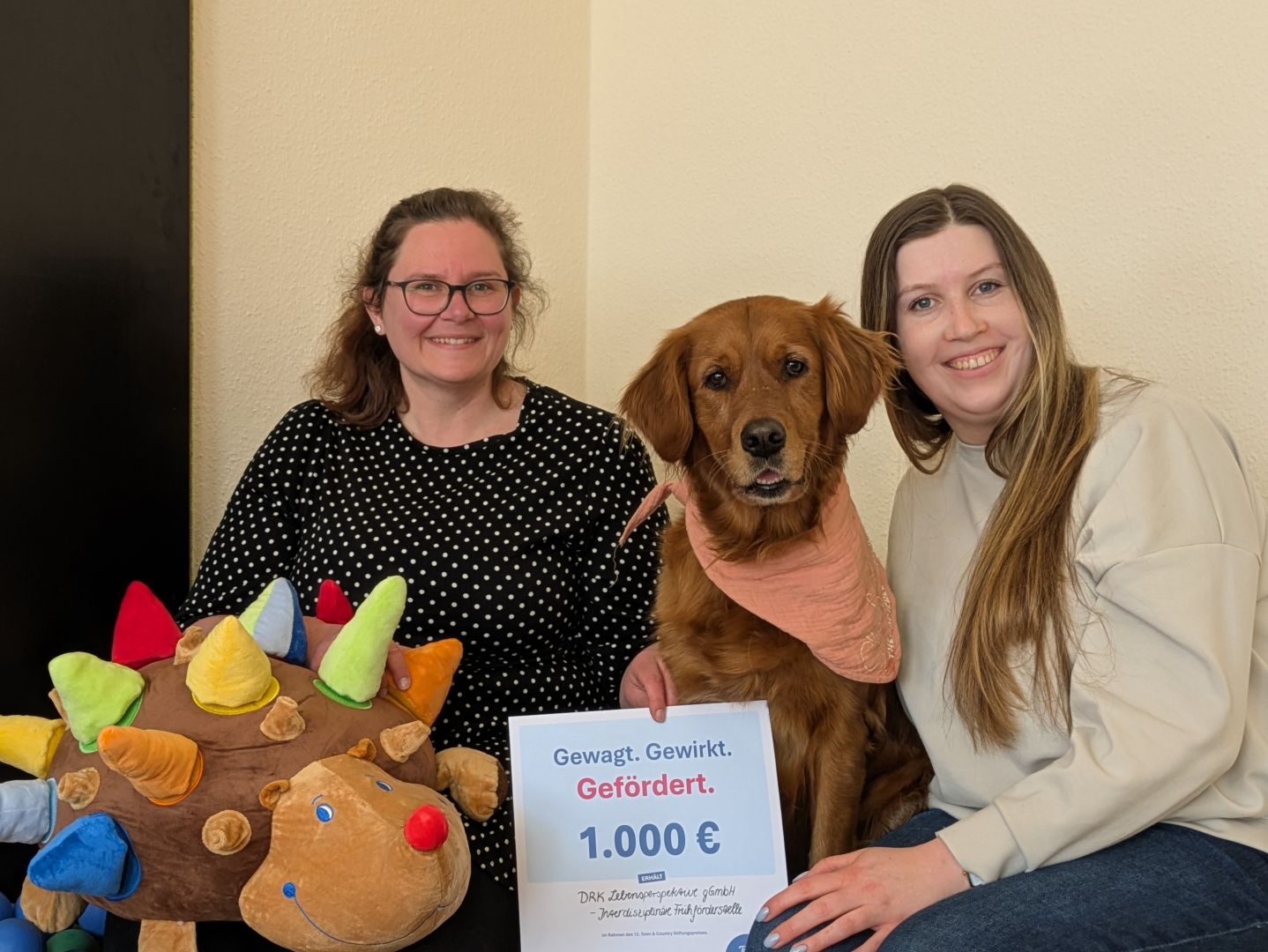 1.000 € für tiergestützte Pädagogik