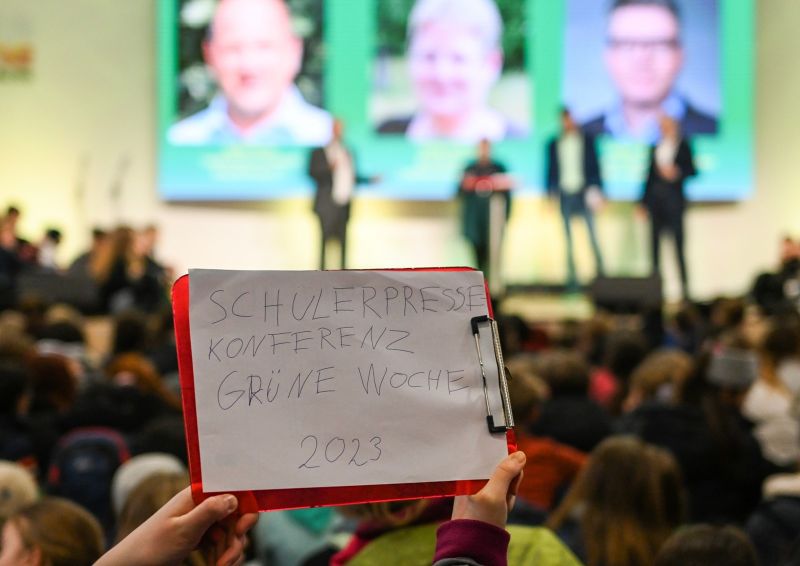 Grüne Woche: Schüler Sorgen Sich Um Ernährungssicherheit