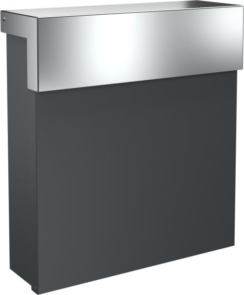 Made Easy Kit Briefkasten Katzendesign - Wetterfester Metall Briefkasten Schwarz