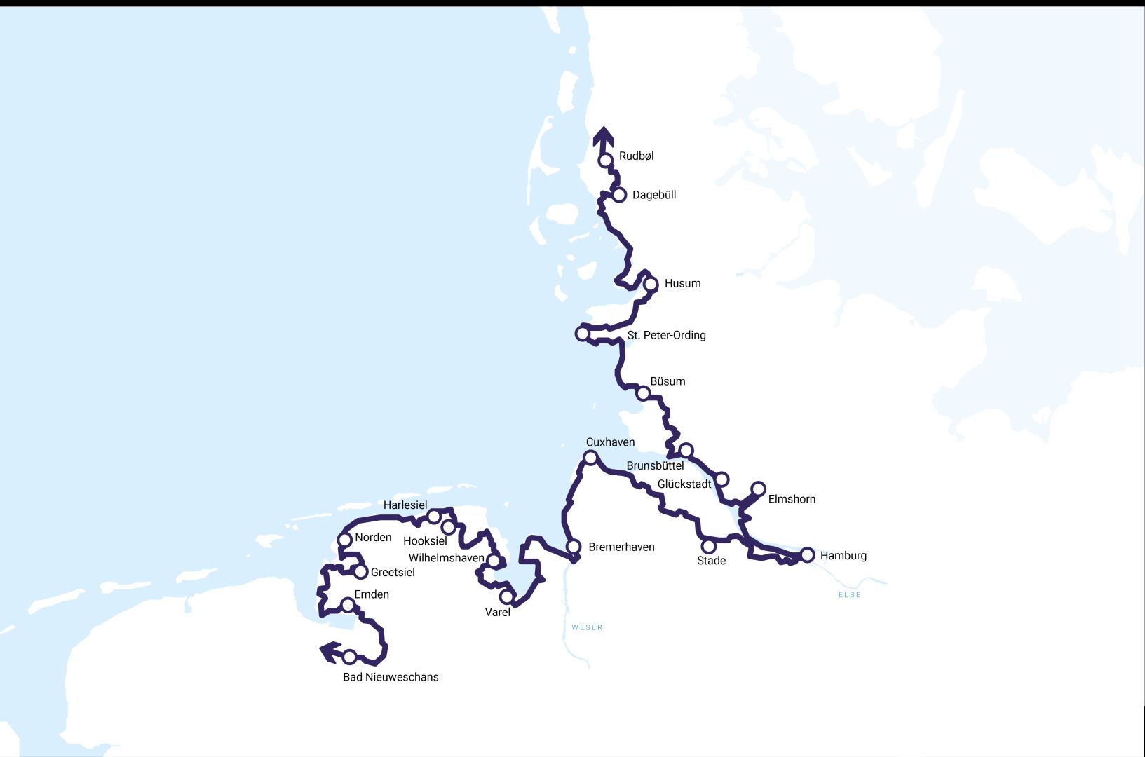 25 Jahre Nordseeküsten-Radweg: Ein Radweg verbindet Regionen und Menschen