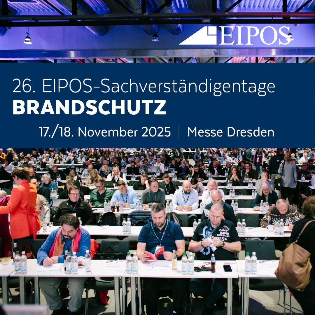 26. EIPOS-Sachverständigentage Brandschutz 2025