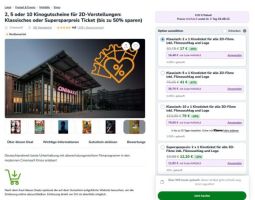 🎬 2x CinemaxX Kinogutscheine (Standard) ab 11,82€ + viele weitere Kombinationen