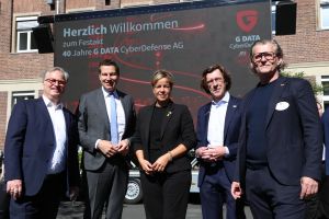 40 Jahre G DATA: Cybersecurity-Pionier feiert Jubiläum mit 250 Gästen aus Politik und Wirtschaft