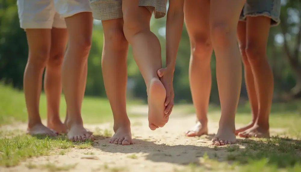 5 Fragen zu Beschwerden und Fußabdruck