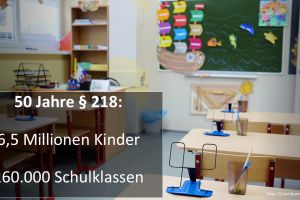 50 Jahre Indikationslösung - 6,5 Millionen Abtreibungen sind Grund genug für Umdenken