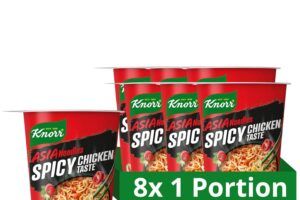 8er Pack Knorr Asia Noodles Instant Nudeln Spicy Chicken ab 7,60€