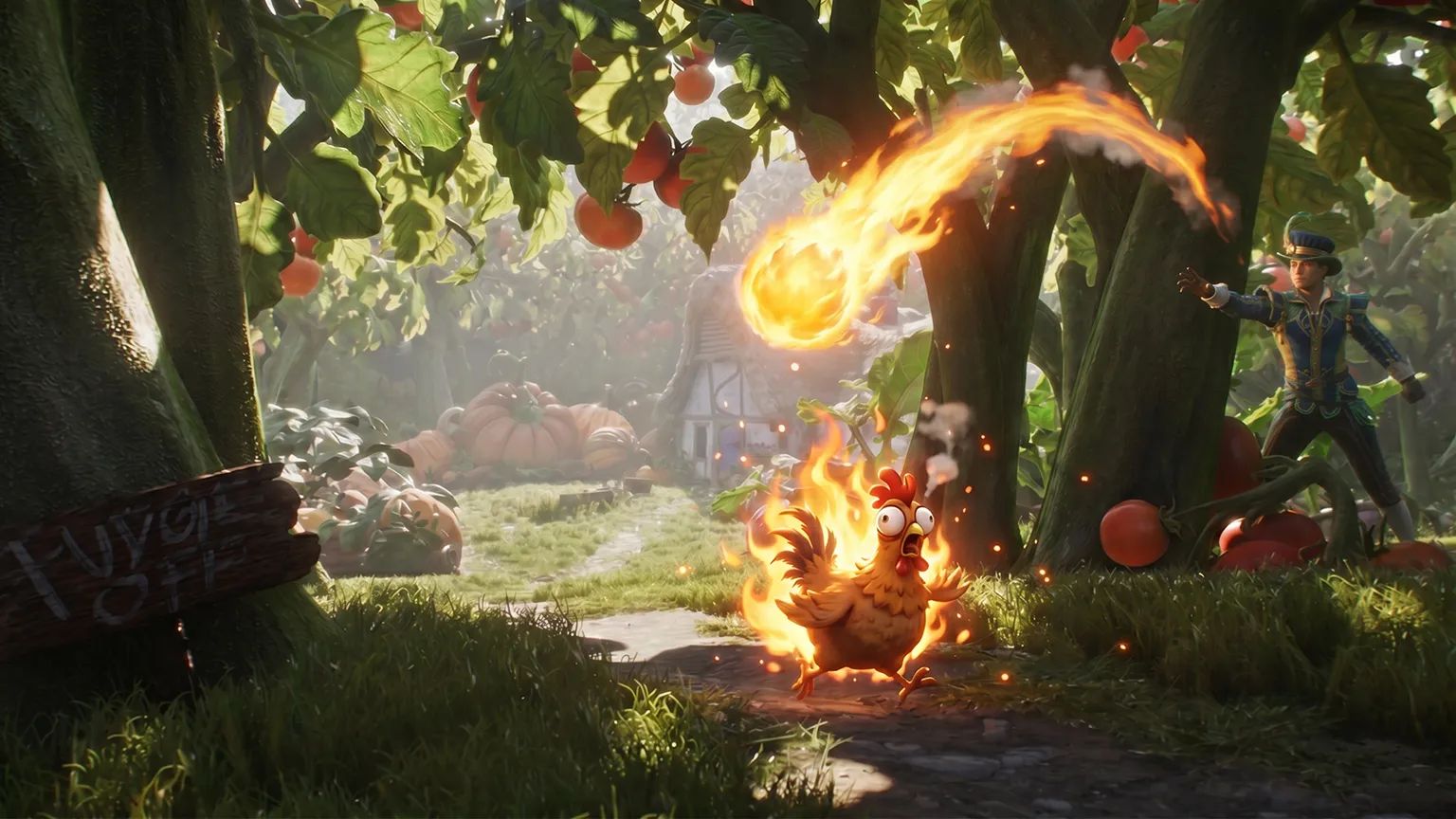 120 Läden, ein Mordsystem und brennende Hühner – 30 Minuten ungeschnittenes Gameplay zeigt, was in Fable steckt