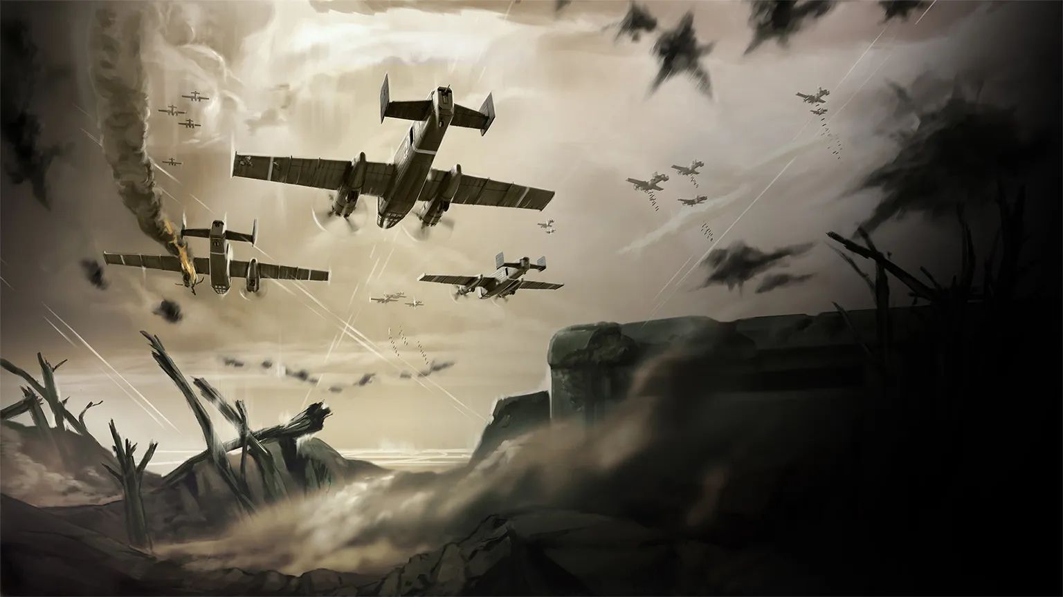 Der Himmel gehört uns! Foxhole bringt am 9. Februar Luftkampf und Flugzeugträger ins Spiel