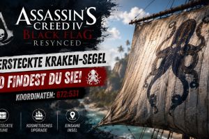 Black Flag Resynced: Hier liegen die versteckten Kraken-Segel für die Jackdaw