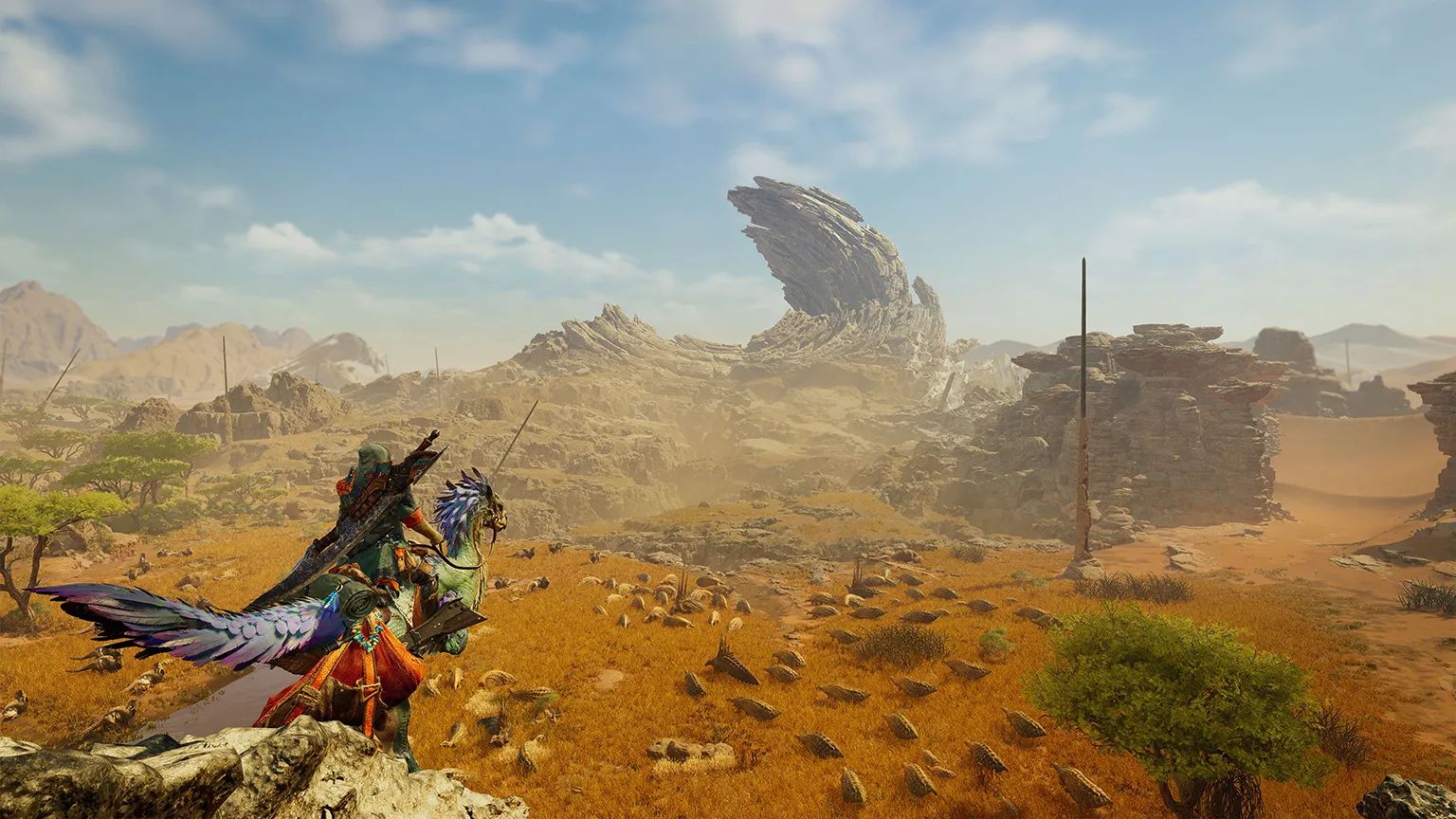 Monster Hunter Wilds: Ascendance bringt ein neues Werkzeug, vertikale Welten und endlich Quests im Meisterrang