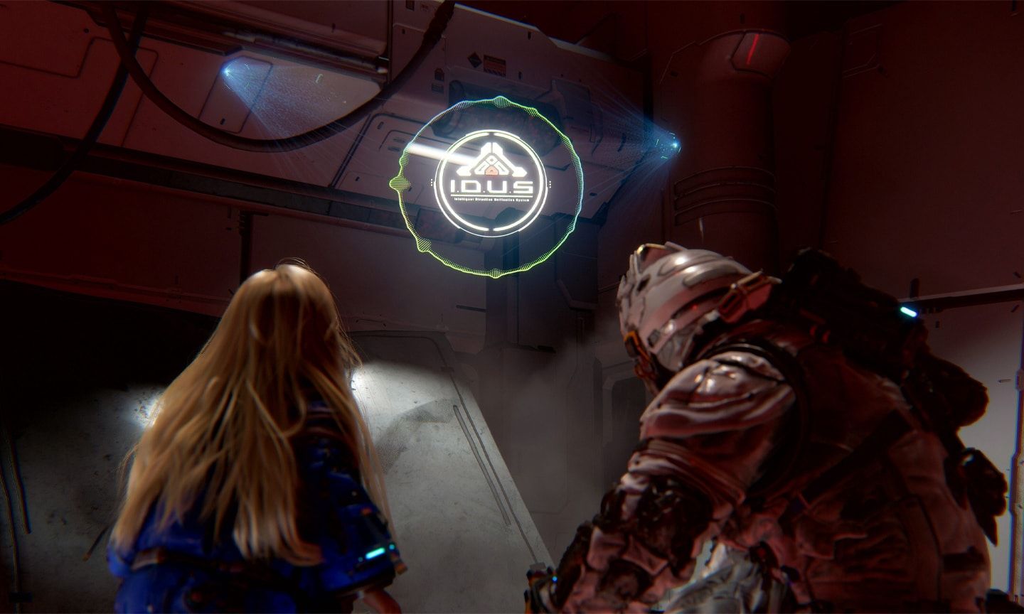 Pragmata: Blaue und rote Kristalle zerstören – so kommst du weiter