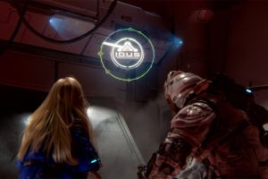 Pragmata: Blaue und rote Kristalle zerstören – so kommst du weiter