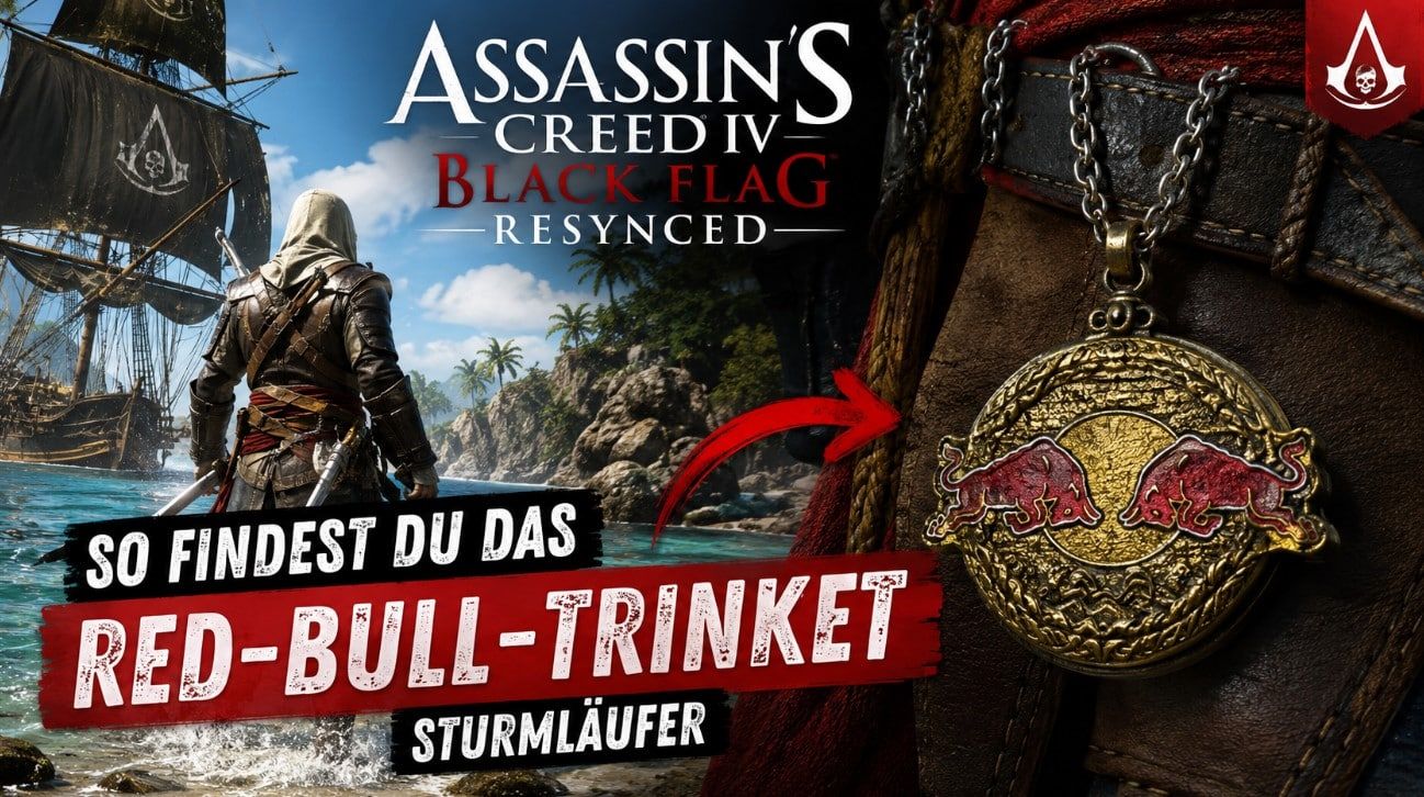 Black Flag Resynced: Kurioses Red-Bull-Geheimnis im Meer versteckt