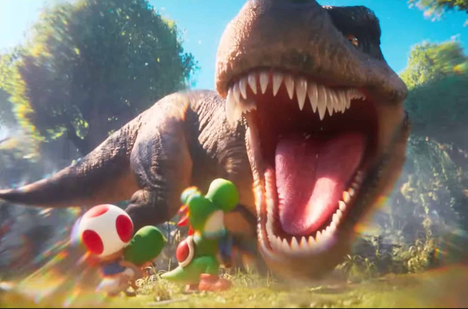 Super Mario Galaxy Film: Roar-Trailer zeigt Baby Mario, Yoshi und T-Rex aus Odyssey