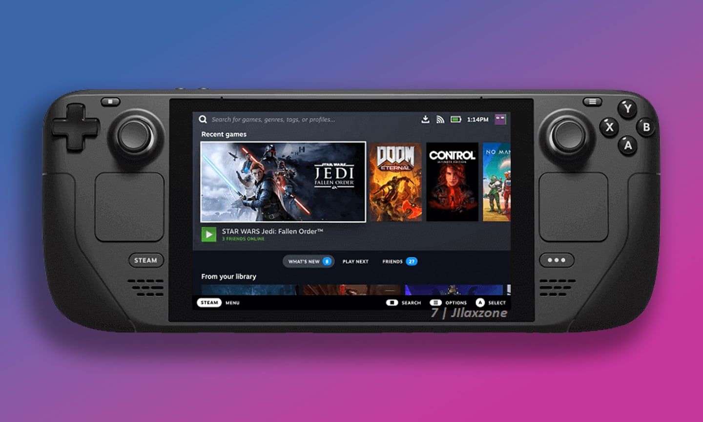 Steam Deck führt stromsparende Display-Off-Downloads ein