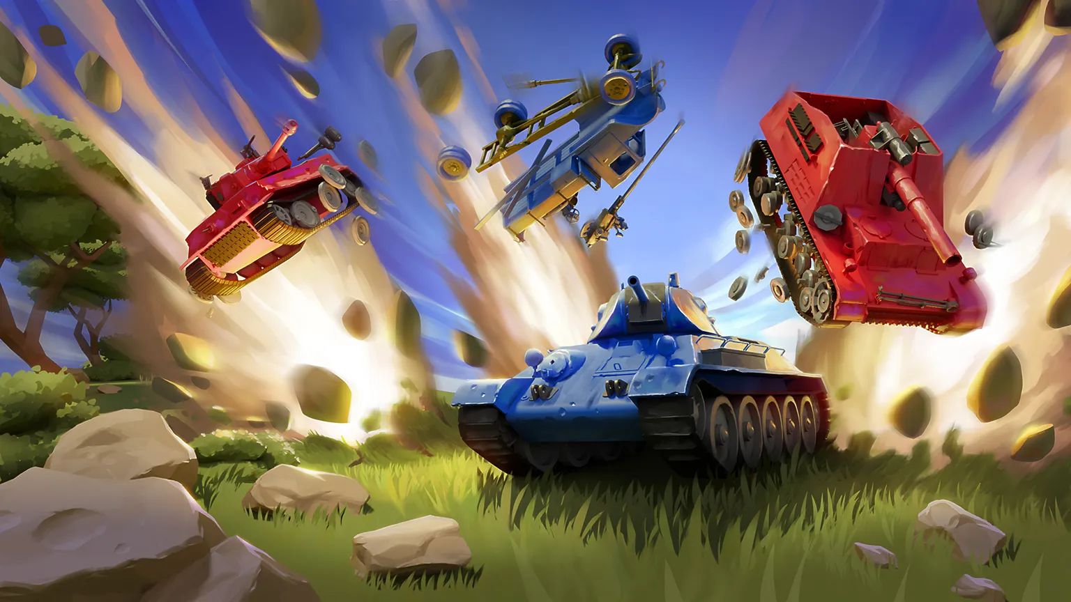 Total Tank Simulator 2 kommt! Neue Physik-Engine, totale Zerstörung & Demo ab 11.12