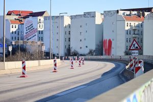 A100-Brücke gesperrt