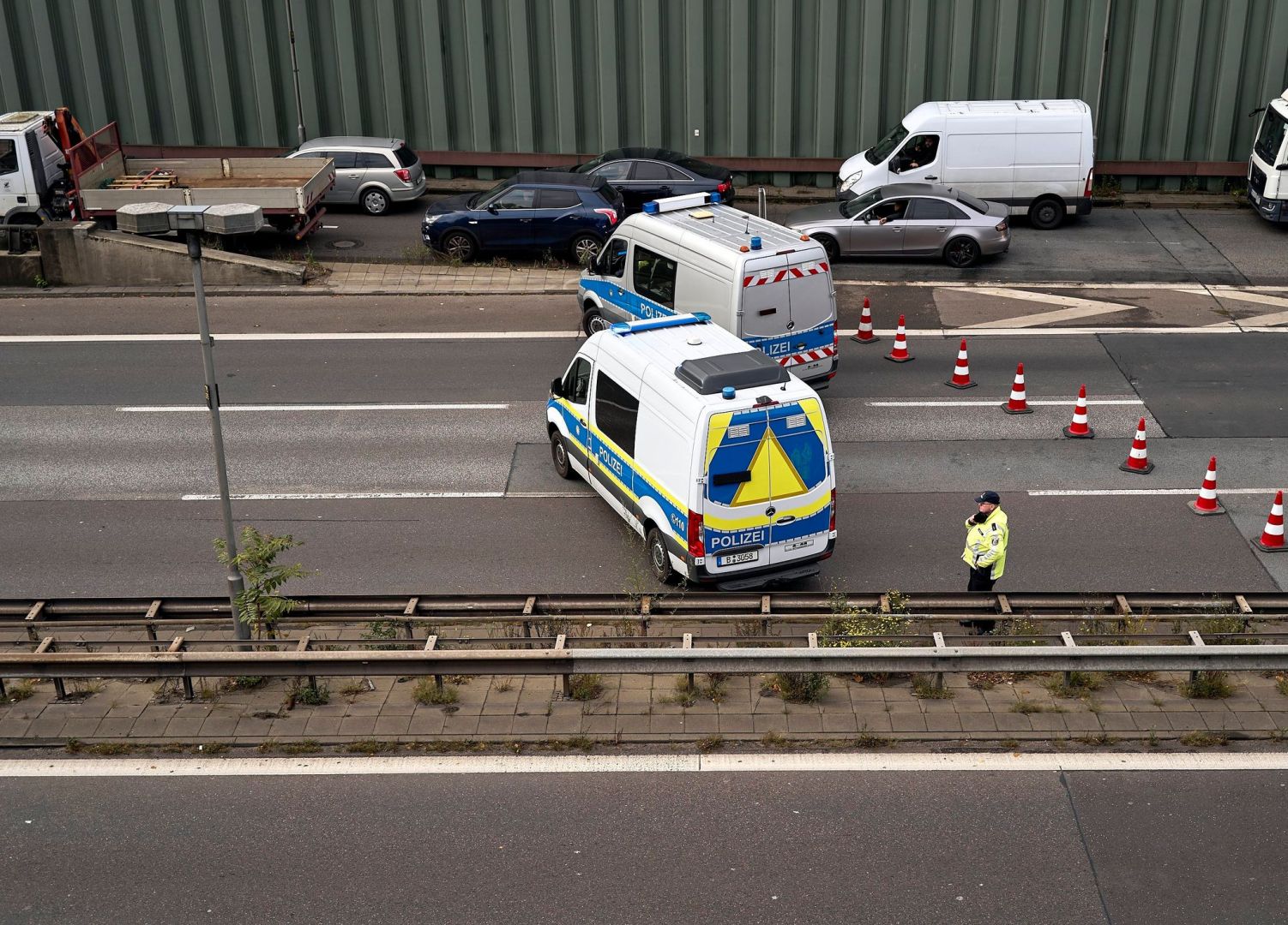A100 und A113 in Berlin wegen Polizeieinsatz gesperrt