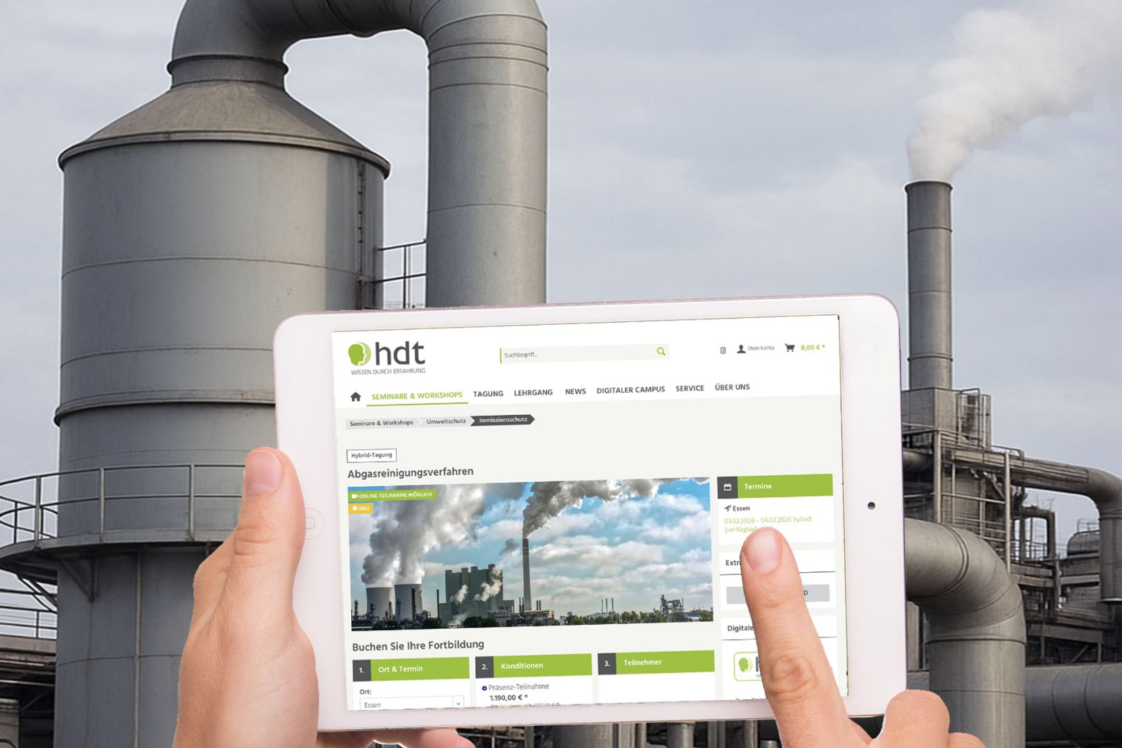 Abluft- und Abgasreinigung, aber wie? HDT-Tagung gibt Überblick über die gängigen Verfahren