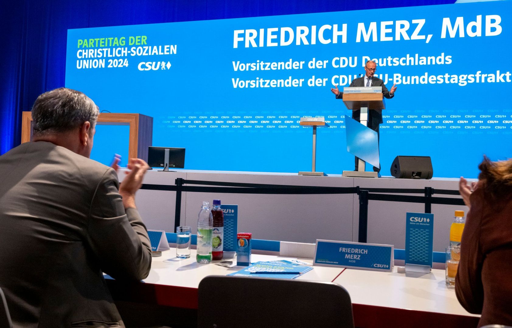 Abschluss Parteitag CSU