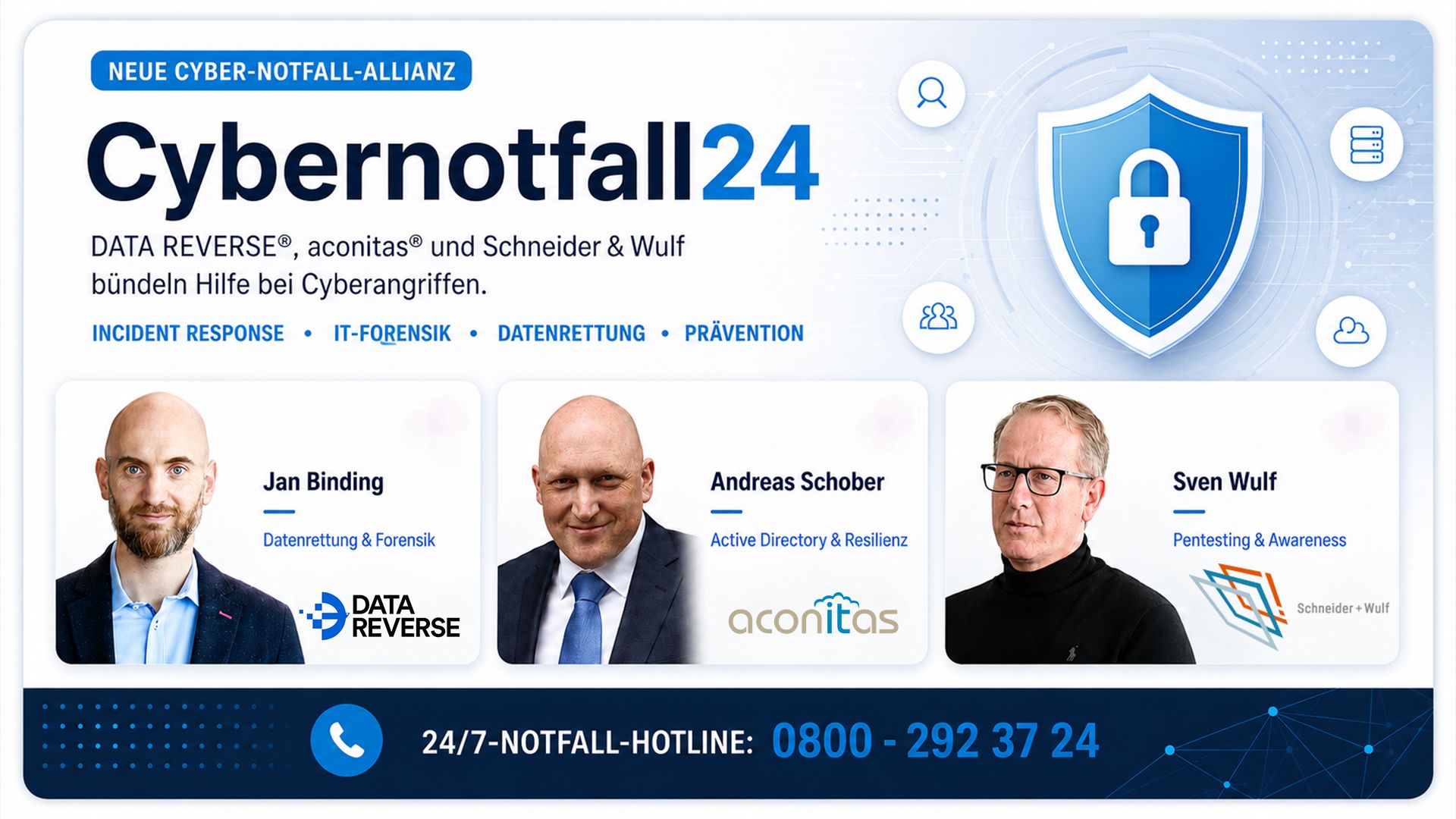 aconitas in der Cyber-Notfall-Allianz: Identitätsschutz ist ein unterschätzter Hebel