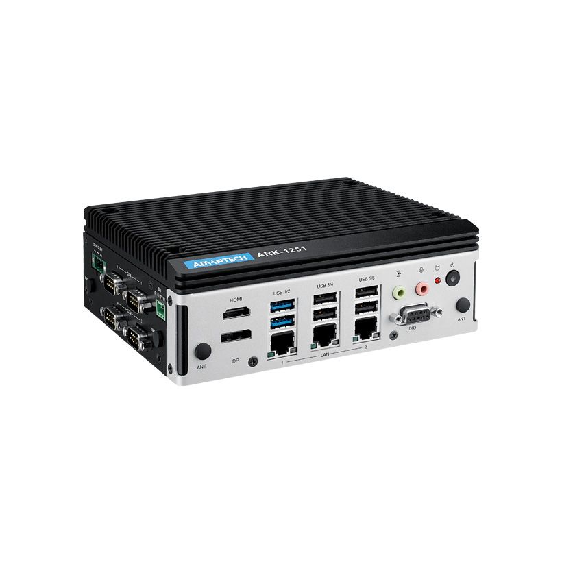 Advantech ARK-1251: Kompakter DIN Rail Box PC für modernes Edge AI Computing