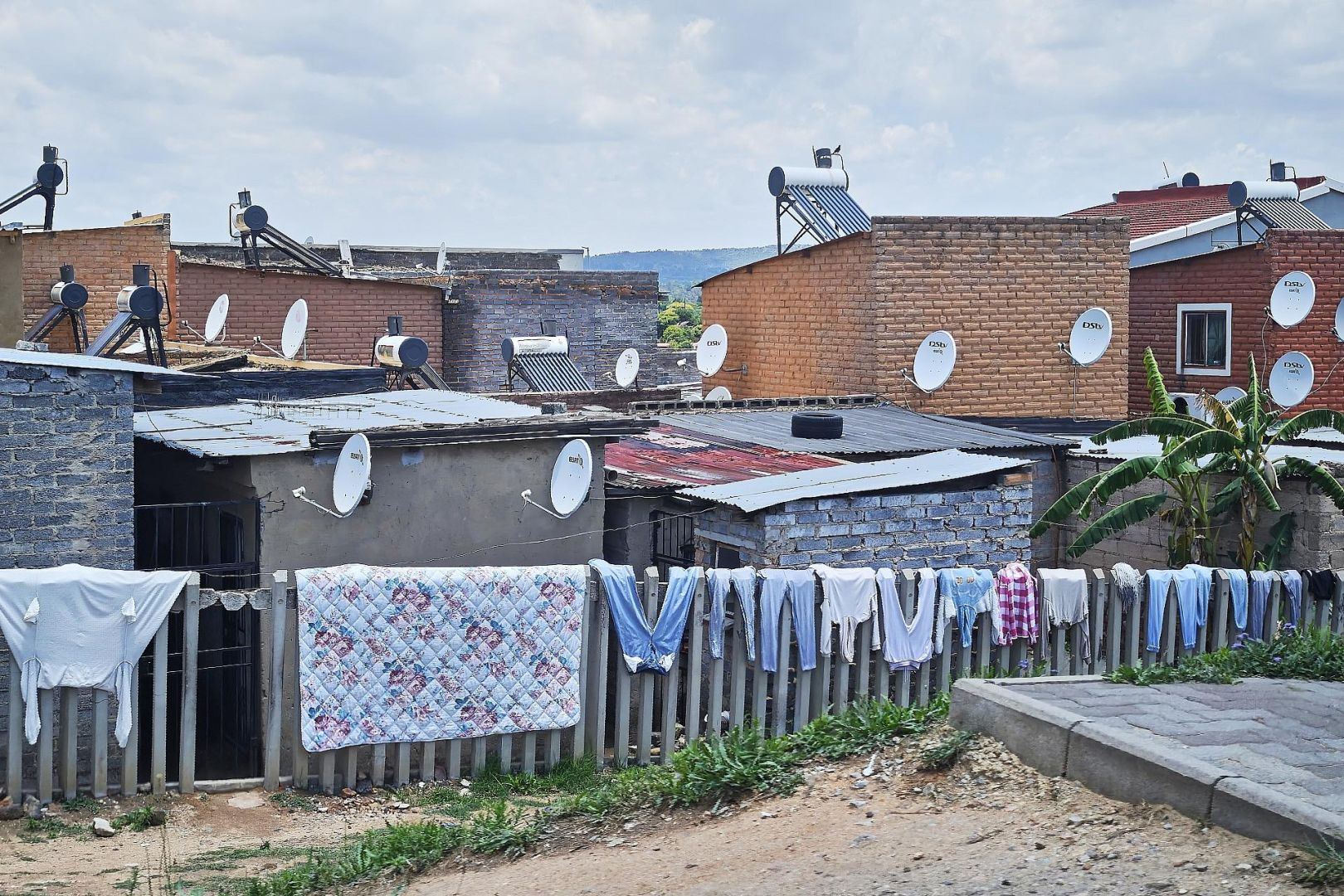 Ärmlicher Vorort von Johannesburg in Südafrika (Archiv)