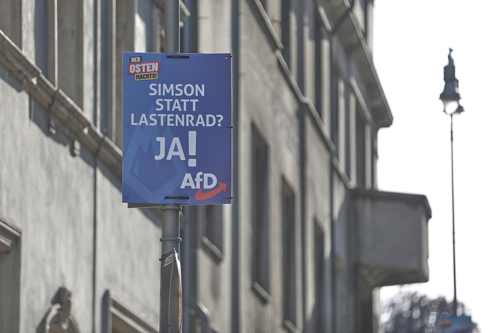 AfD-Wahlplakat zur Landtagswahl in Thüringen 2024 (Archiv)