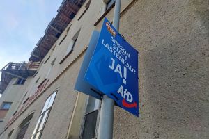 AfD-Wahlplakat zur Landtagswahl in Thüringen (Archiv)