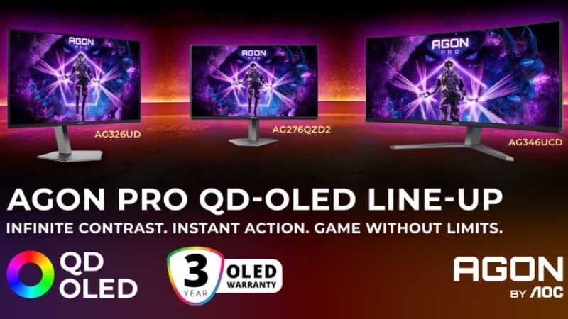 Agon by AOC – AGON PRO OLED, Leistung für jeden Gamergeschmack