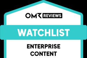 agorum core erhält Watchlist Badge von OMR Reviews