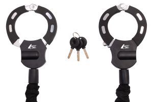 AGT E-Scooter-Handschellenschloss mit 3 Schlüsseln und 92 cm Gesamtlänge